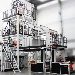 Machine (extruder line) of "ALEKO" model for production of sleeve film