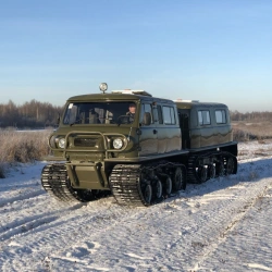Caterpillar two-track snowmobile ZVM-3402 "Unzha"