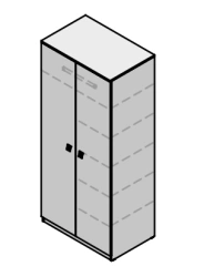 Wardrobe cupboard for bedroom
