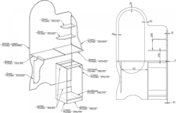 Cabinet for wildlife corner (TA 1)