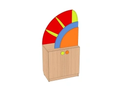 Rainbow toy wall for children SI-RDG-BE
