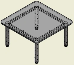Table for children preschool institutions TV-ASDU-2.2.01-01
