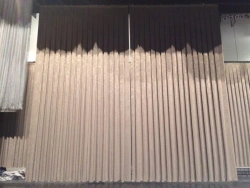 Textile products TM VERA for decoration of a stage, an auditorium, interiors of premises: Stage clothes. Type backdrop (horizon,