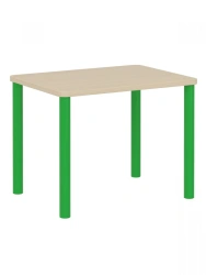 Rectangular children's table 400 / green