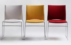 Stackable upholstered student chair SUSH-2