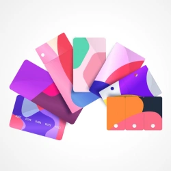 Cards with integrated integrated circuit Mifare Plus X