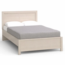 "Camilla" AR3-02.T8L, Bed 1.5p.s. made rectangular (1200mm) from the set of modular furniture "Camilla".