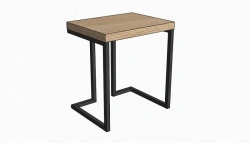 Bedside cabinet on metal frame M07 "MNS"