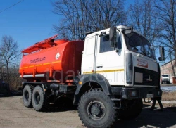 Specialised tank truck on chassis MAZ 5N33-6312E8 type 5675LO of modification 5675L4-20