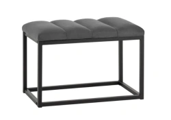 Banquette on metal frame