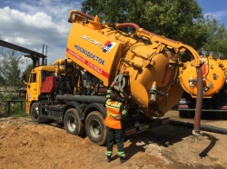 Special, sewer cleaning machine DKT-Start 310 (e5) on the chassis KAMAZ 53605-A5