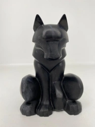 Stone-cutting piece "Wolf" (jade)