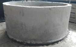Reinforced concrete wall ring