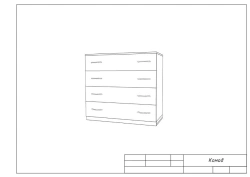 4 door chest of drawers