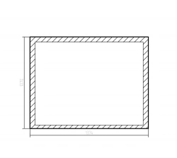 Left side window glazing unit 429260-5403305-03SB