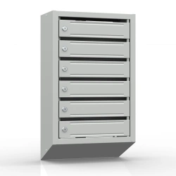 Mail boxes of the YAP series (height - 240-1080 mm, width - 330-380 mm, depth - 170-210 mm)
