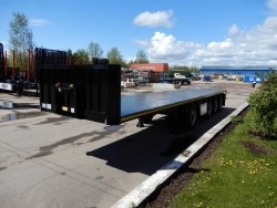 Four-axle semitrailer fish carrier PN-41R with axle unit BPW HSFALM 9010-15 V36 61.68.361.147QS, pneumatic tyre 385/65R22.