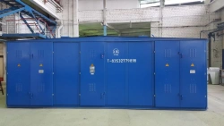Outdoor complete transformer substations with capacity from 25 to 2500 kVA at voltage up to 10 kV, type: KTPN