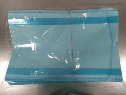Packages for medical steam, gas, radiation, plasma sterilisation of "VOM" mark, disposable according to TU 32.50.13-030-117