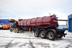 Semi-trailer-tanker, UZST brand, type 9177, modification 9177-0000073