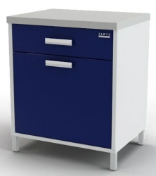 Module with door, 1 drawer at the top, 102-001-1, 600x600x850