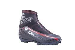 TREK CrossCountry2 ski boots black (logo red) S