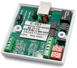 Special converter with galvanic isolation USB_RS-485_422, model: Z-397 (USB mod.)