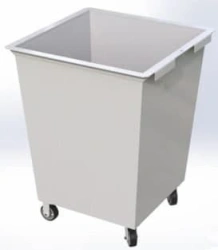 Metal waste tanks