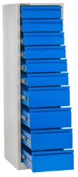 Bollard-cabinet