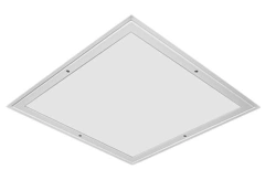 Recessed fluorescent luminaires for emergency lighting: LVO15-4x14 WP