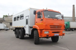 Shift truck modification 57822B, based on chassis KAMAZ-43118-A5, KAMAZ-43118-50, KAMAZ-43118-RR, KAMAZ-43118-RS.