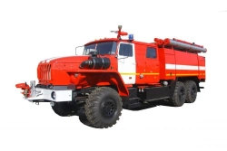 Aerodrome fire fighting truck AA-8,5/(30-60) (4320), on chassis Ural 4320-1951-60, 4320-1951-62, 4320-1951-70, 4320-1951-72, 432