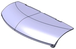 422320-14-8419220 Hood hatch panel