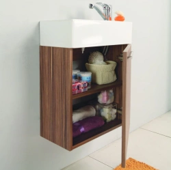 Cabinet under sink Aquaton Eclipse suspended ebony dark 1A172701EK5601.A172.7.01E.K56.0