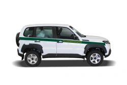 Passenger and equipment transport vehicle mod. NV1S0V on the basis of LADA NIVA, type 2123, modification 212300-80.
