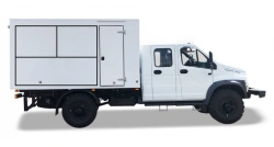 Trucks with diesel engine type 2250 modification: 2250PE are made on the basis of GAZ vehicles, modifications C42A43, C42A43, C4