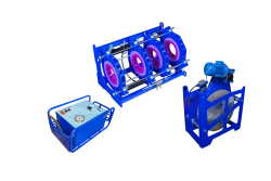 Polymer pipe butt welding machine SPT 400 E