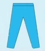 Articles of nonwoven material disposable according to TU 13.95.10-002-67798088-2020: trousers