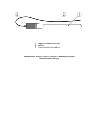 Anodic ferrosilide subsurface earthing electrode "Mendeleevets"-MM(23)