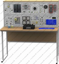 Set of training equipment on electrical measurements