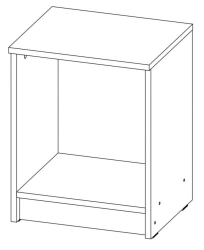 Section for multifunctional mobile storage