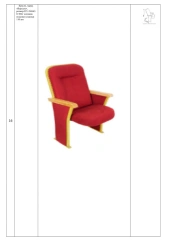 Armchair, brand "Versailles" size: 525*650*980 mm (W*H*H), seat cushion thickness 110 mm
