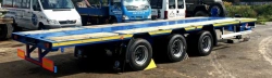 Trailer 83693K, with air suspension or spring-balanced suspension, with 235/75R17.5 or 385/65R22 tyres.
