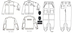 Summer suit for employees of special subdivisions of internal affairs bodies of the Russian Federation (TU 8552-096-08836809-200