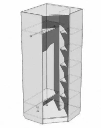Corner cupboard