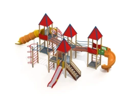 DIK 4.173 Children's play complex H=1200 mm, 1500 mm, 1800 mm