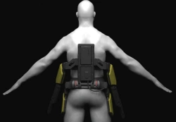 Industrial, non-medical equipment, robotic exoskeleton, 220 V supply voltage, model "ExoCR1"