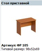 "Formula" Side table article FR 105