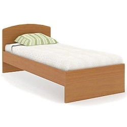 1-sleeper bed with metal frame and headboard AF3 from hotel furniture sets "Visit", "Olympus".