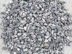 Crushed stone from rocks for construction works in fractions from 5 mm to 20 mm